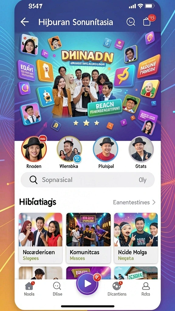 bigcor78 - Fitur sosial untuk bercengkerama dengan teman.