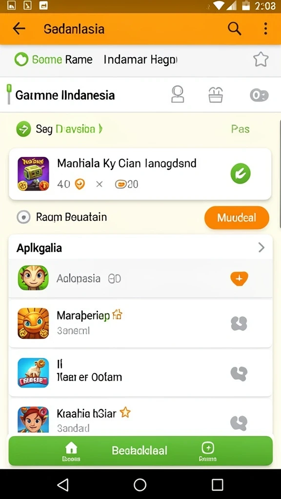 gf777 - Tampilan antarmuka yang menarik dan user-friendly.