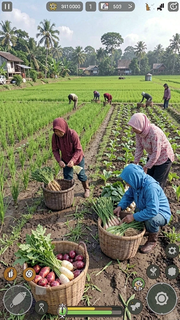 jepang77 - Tangkapan layar dari level yang menegangkan.