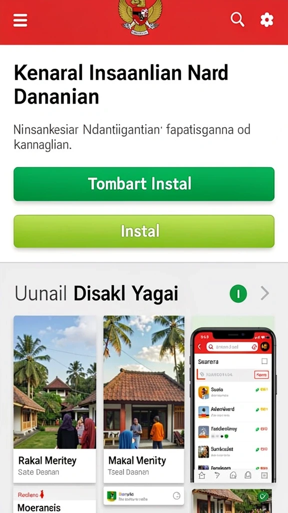 putarmega - Tampilan antarmuka yang menarik dan mudah digunakan.